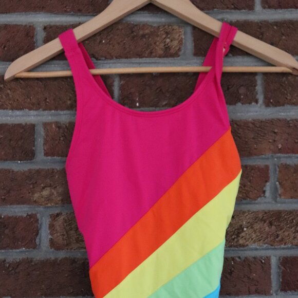 Lands End One Piece Swim Suit *Size 16+ * EUC * Multi Color - Picture 4 of 12